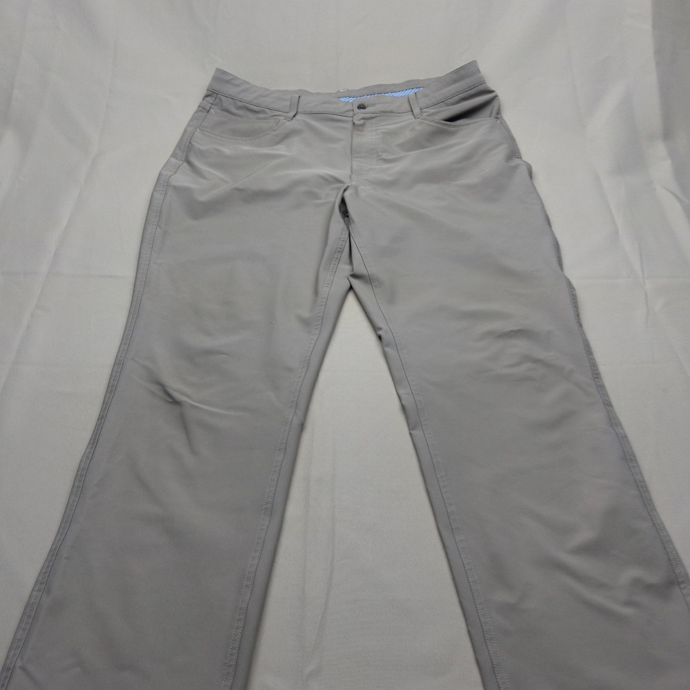 FootJoy Pants Mens 36x32 Beige Golf Khakis Stretch Performance Casual Pockets